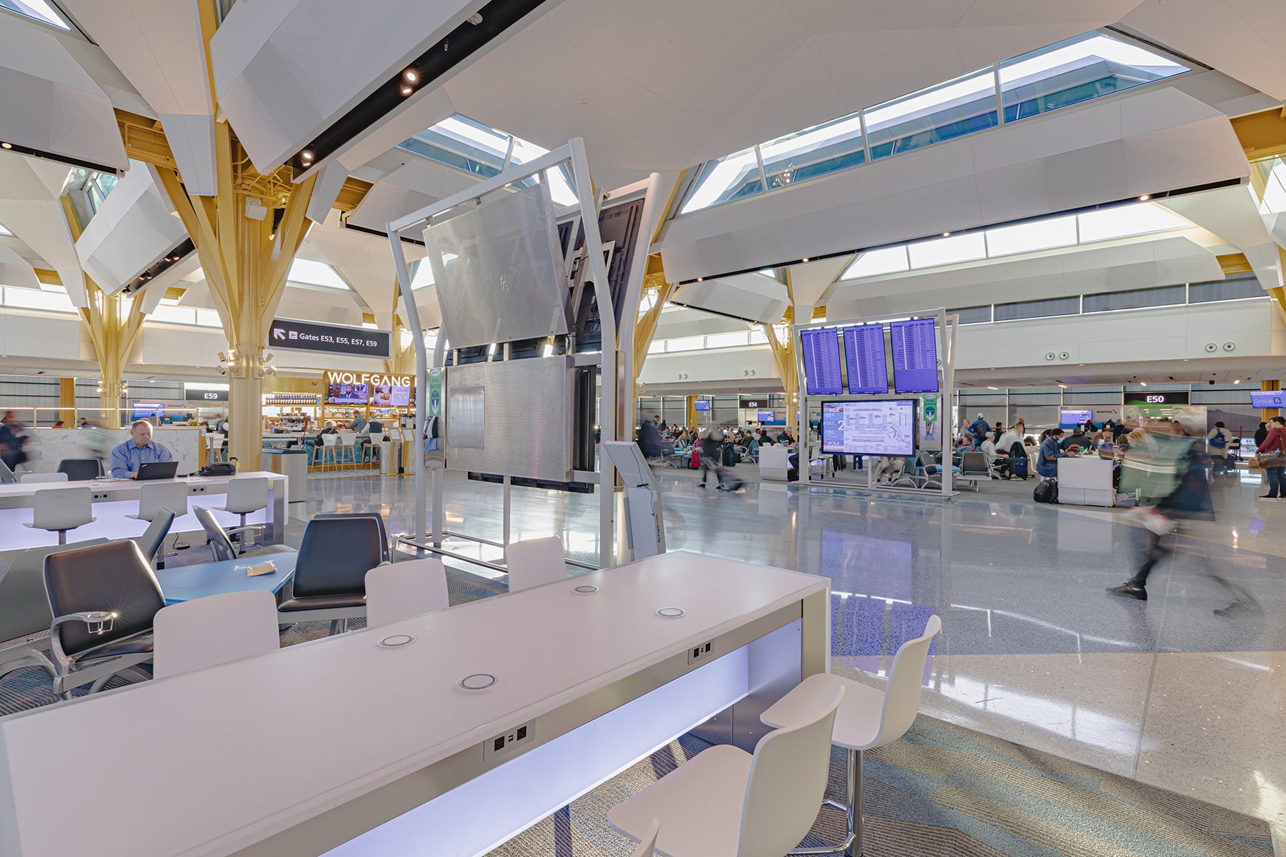 Reagan National Airport New North Concourse And Secure National Hall In